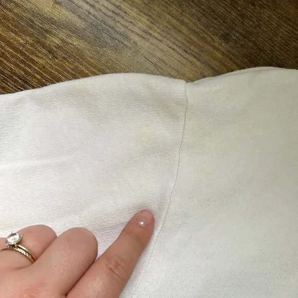 PINK Off-White Logo Animal Print Partial Zip Up Sweater - Picture 9 of 10